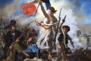 Eugène Delacroix, Liberty Leading the People (1830), Musée du Louvre, Paris.