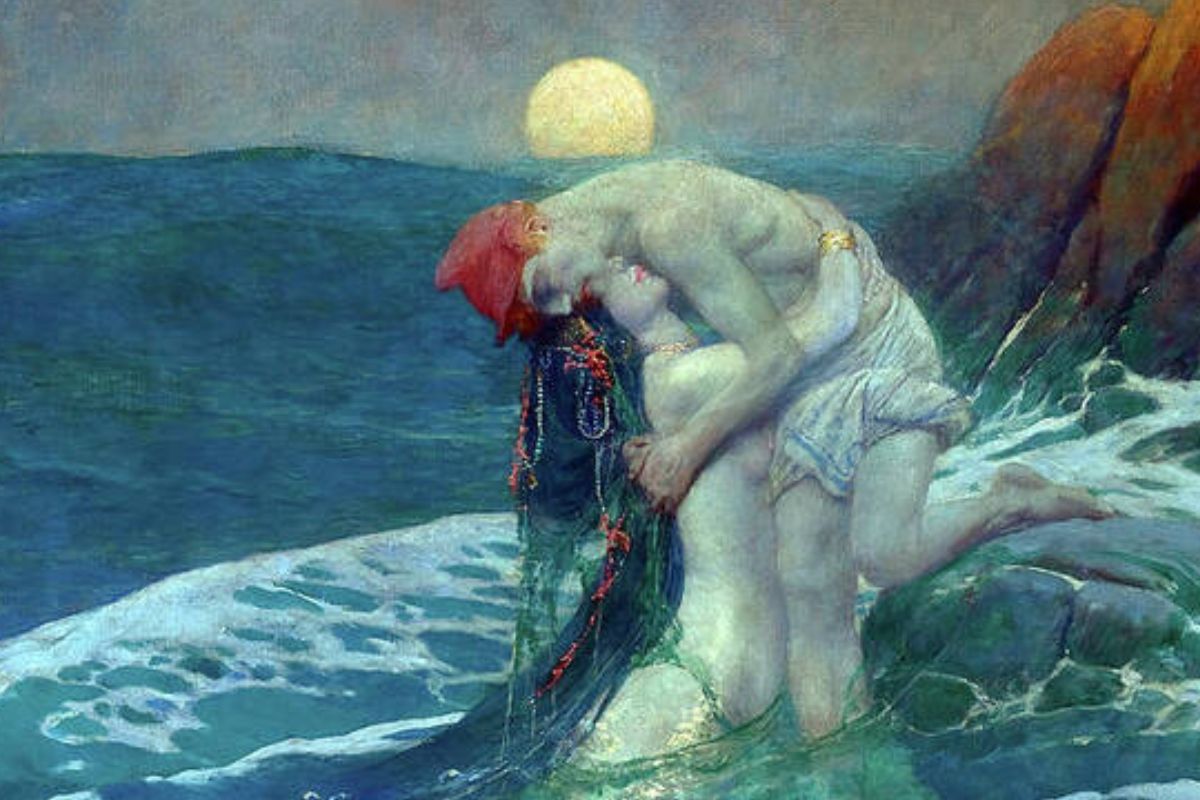 The Mermaid. Howard Pyle. 1910.