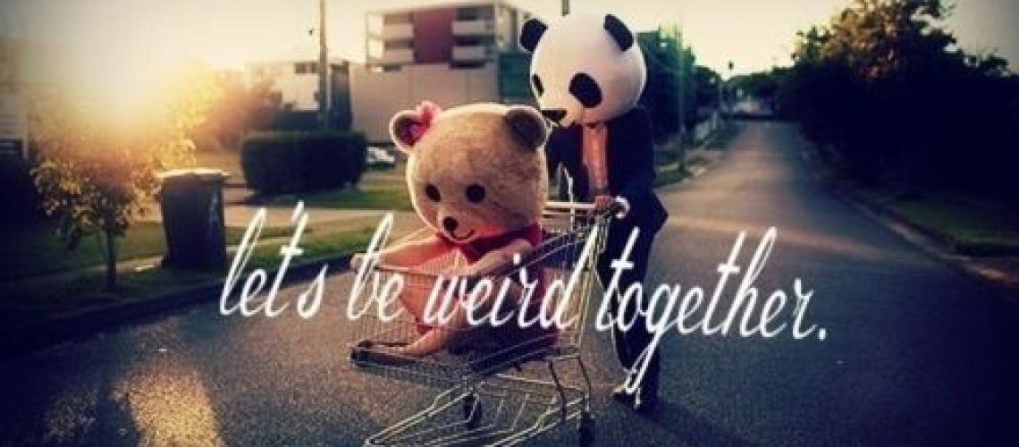 Authentic Connections first ever photo - Let's Be Weird Together