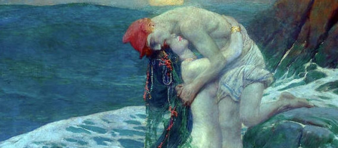The Mermaid. Howard Pyle. 1910.