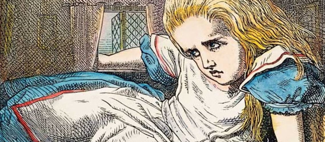 Alice: https://www.independent.co.uk/arts-entertainment/art/great-works/great-works-alice-overgrowing-the-room-1865-john-tenniel-1669488.html